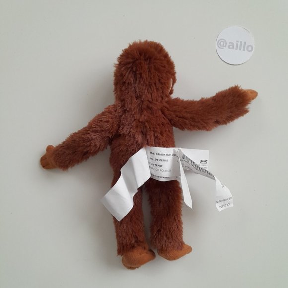 IKEA DJUNGELSKOG Soft toy, monkey - Picture 6 of 16